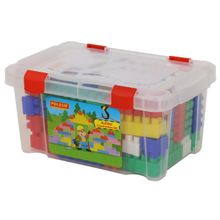 Конструктор Строитель (60 элементов) (в контейнере)