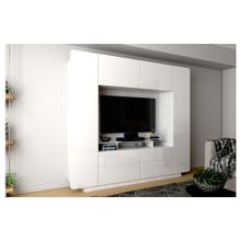 Смарт Стенка Купертино Денди (Квадрат Нео) 7 Глянцевый МДФ