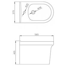 Биде напольное BelBagno VELLA  BB829B