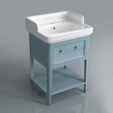 KERAMA MARAZZI PR.60BLU, Тумба PROVENCE под умывальник, напольная 60 см, синий