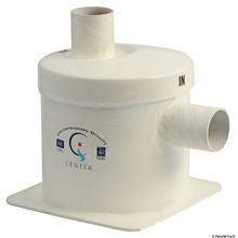 Osculati Fiberglass silencer unloading lateral 50 mm, 51.159.02