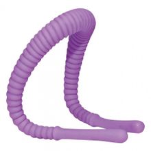Фиолетовый гибкий фаллоимитатор Intimate Spreader для G-стимуляции (71364)
