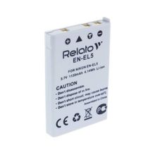 Аккумулятор Relato EN-EL5 1120mAh для Nikon CoolPix 3700  4200  5200 