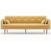 Алмаз. Любимый дом Бьерн Диван трёхместный (Горчичный, ткань UNI IDEA 1028)