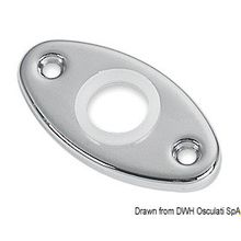 Osculati Handle washer Ø 28x53 mm oval hole, 38.348.10