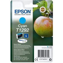 Картридж EPSON  (C13T12924012) для  SX420W BX305F, голубой