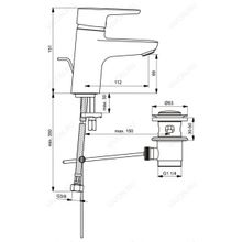 Ideal Standard Смеситель Connect B9914AA