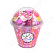 Bead Bazaar «Пирожное клубничное»