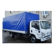 Isuzu NPR75 борт тент алюминий 6.2м 36м3