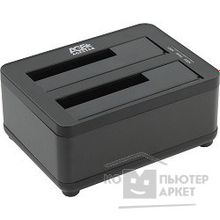 AgeStar 3UBT8 black Док-станция для HDD  3UBT8 SATA III пластик алюминий черный 2.5" 3.5"