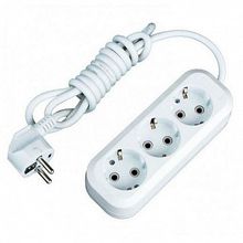 Удлинитель   Эксперт 3-местный, 2м, с заземлением, UBA16-310-3-02 | код. UBA16-310-3-02 |  EKF