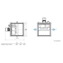 Systemair MUB T-S 025 315E4