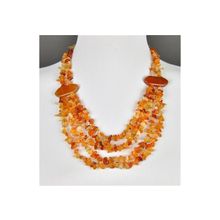 Бусики-Колечки Бусы Сердолик "Богемия" арт. П2440