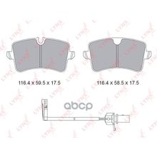 Колодки Тормозные Дисковые | Зад | Audi A4 1.8t-3.0t 08-15   A5 1.8t-3.2 07>   A6 1.8t-3.0t 10>   A7 2.0t-3.0t 10>   Q5 2.0d-3.0d 12>, Porsche Macan 3.0-3.6t 14> LYNXauto арт. BD1231