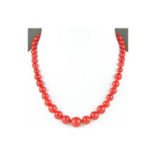 Бусики-Колечки Бусы прес.Коралл "Классика 6-14" арт. ПКО-1(6-14)-48-6