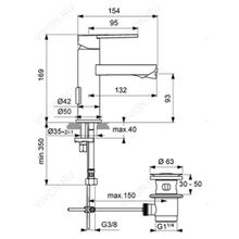 Ideal Standard Смеситель IdealSmart B0461AA