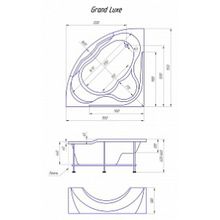 Акриловая ванна 1MarKa Grand Luxe