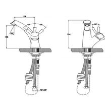 Смеситель Kaiser Merkur 26366 хром для раковины (парикмахер)