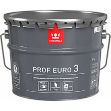 ТИККУРИЛА Проф Евро-3 база С суперстойкая интерьерная краска (9л)   TIKKURILA Prof Euro-3 base C под колеровку профессиональная суперстойкая интерьерная краска (9л)