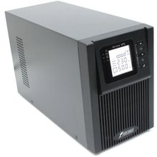 ИБП   UPS 1000VA PowerMAN Online 1000 Plus  ONL1K Plus  LCD, ComPort, USB, защита телефонной  линии RJ45, без АКБ