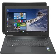 Ноутбук HP Pavilion 17-ab319ur    2PQ55EA#ACB    i7 7700HQ   8   1Tb+128SSD   DVD-RW   GTX1050Ti   WiFi   BT   Win10   17.3"   2.92 кг