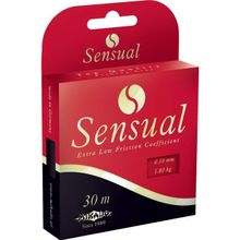 Леска мононить Mikado SENSUAL 0,12 (30 м) - 2.40 кг.