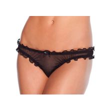 Корсет+стринги  чер -S L  862409