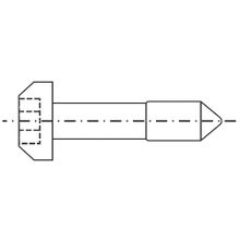 Винты с проточкой M2,5X11-T8-8.8-A2K 100шт | код 3688709 | Rittal