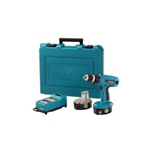 Дрель аккумуляторная MAKITA 6347DWDE (18V, БЗП-13мм, 2 ск, 80Нм, 2.4кг, 2акк-2.6А ч, кейс)