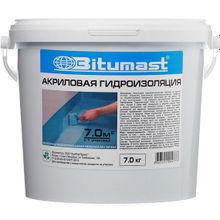 БИТУМАСТ акриловая гидроизоляция (7кг)   BITUMAST акриловая гидроизоляция (7кг)