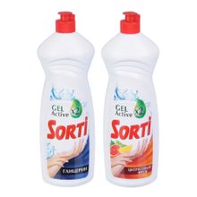 Жидкость для мытья посуды Sorti в ассортименте, 900 мл, арт.1097-3 1103-3 1101-3