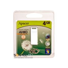 AP4GAH110W-1, 4GB USB 2.0 Handy Steno, AH110, Apacer