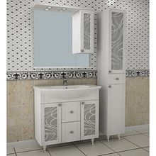 Тумба с раковиной ASB-Mebel Альфа кристалл 80