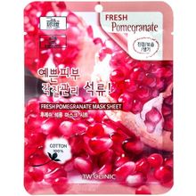 3W Clinic Fresh Pomegranate Mask Sheet 1 тканевая маска