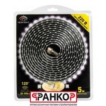 Светодиодная лента NEON-NIGHT влагозащищенная 220V,60 SMD5050 белый, блистер,5м.