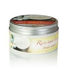 Скраб для тела Рис и Франжипани Thai Traditions Rice and Frangipani body scrub 200мл