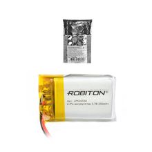 Аккумулятор ROBITON LP502030 3.7В 250mAh PK1