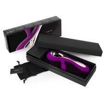 Lelo Лиловый вибратор Soraya Deep Rose - 22 см. (лиловый)