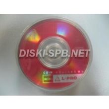 CD-R диск L-PRO 185 Mb 8-12x, по 50 дисков в термо упаковке