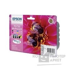 Epson C13T10554A10 C13T07354A A10  набор картриджей C79 CX3900 CX4900 CX5900 4 цвета BL,C,M,Y cons ink