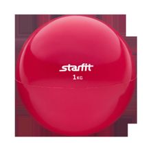 STARFIT Медбол GB-703, 1 кг, красный