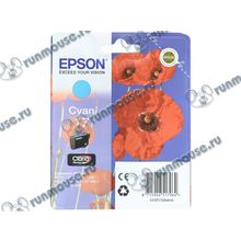 Картридж Epson "17" C13T17024A10 (голубой) для Expression Home XP-33 103 203 207 303 306 403 406 [112572]