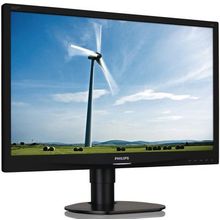 Монитор LCD PHILIPS 23" 231S4LCB (00 01) Black {1920 x 1080, 250, 5ms, 20M:1, 170 160, D-Sub, DVI }