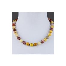 Бусики-Колечки Бусы Яшма "Априори 12" арт. НЯШ-2.1(12)-48-10