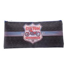 Мотоциклы Пенал мягкий косметичка, 21х10см, ПВХ 0,6мм