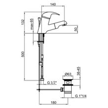 Webert Смеситель для раковины Sax SX830502015 хром