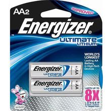 Energizer Батарейки Energizer Ultimate Lithium FR6 L91 AA - 2 шт.