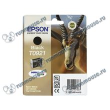 Картридж Epson "T0921" C13T10814A10 (черный) для Stylus C91 CX4300 T26 TX109 [84017]