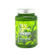 Сыворотка многофункциональная ампульная с зеленым чаем FarmStay 76 Green Tea All-In-One Ampoule 250мл