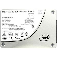 Tвердотельный накопитель Intel SSD 400Gb S3610 серия SSDSC2BX400G401 {SATA3.0, MLC, 2.5"}